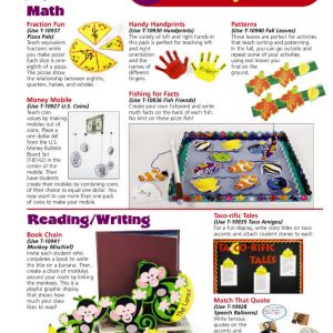 Math/Reading/Writing Classic Accents Variety Packs Creative Activities by TREND enterprises