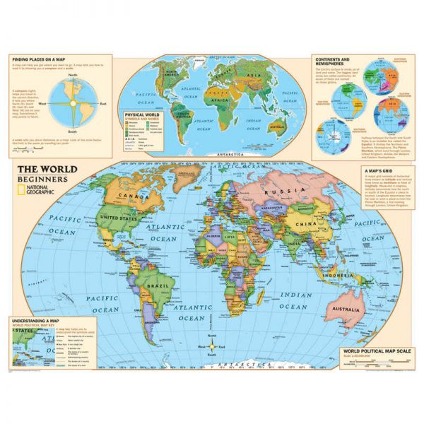 National Geographic National Geographic Beginners Series World Map