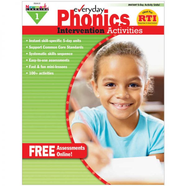 Newmark Learning Everyday Intervention Activities for Phonics, Grade 1