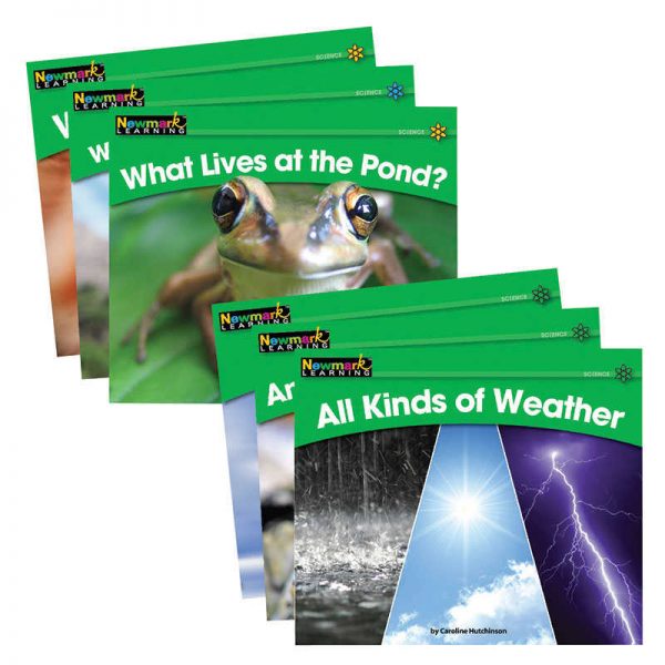 Newmark Learning Rising Reader Science, Single-Copy, Set Volumes 1 and 2, Set of 24