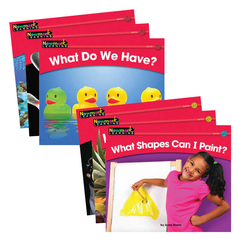 Newmark Learning Rising Readers Math, Single-Copy Set, Volumes 1 and 2, Set of 24
