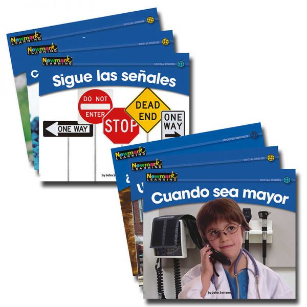 Newmark Learning En Español: Rising Reader Social Studies, Vol 1, Set of 12