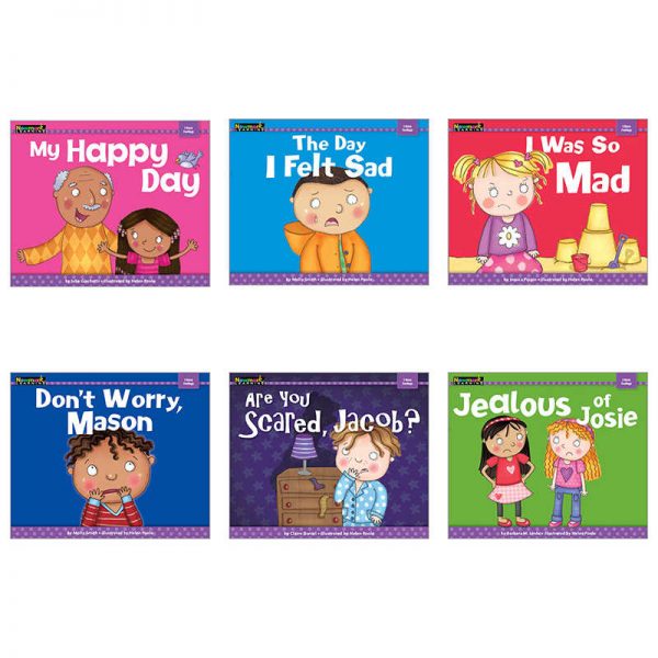 Newmark Learning MySELF Reader, I Have Feelings, Small Book, Set of 6