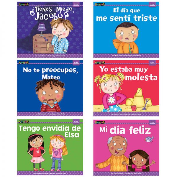 Newmark Learning MySELF Readers: I Have Feelings, Small Book, Spanish, Set of 6
