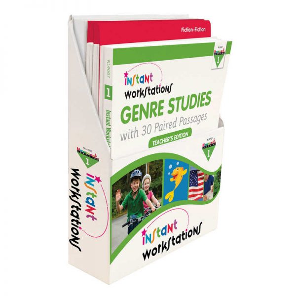 Newmark Learning Instant Workstations: Genre Studies with 30 Paired Passages, Grade 1