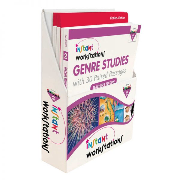 Newmark Learning Instant Workstations: Genre Studies with 30 Paired Passages, Grade 2