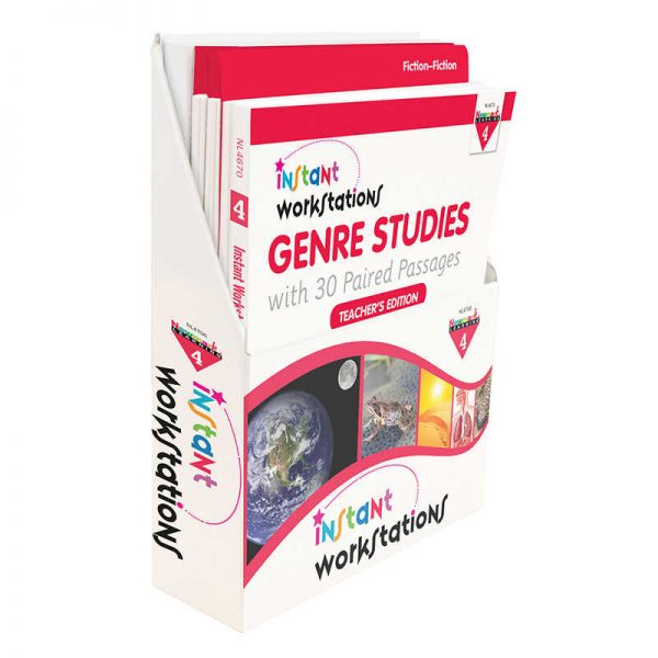 Newmark Learning Instant Workstations: Genre Studies with 30 Paired Passages, Grade 4