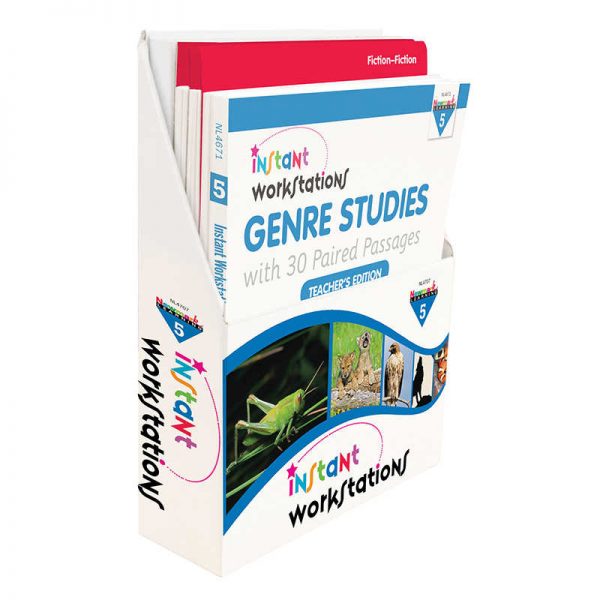Newmark Learning Instant Workstations: Genre Studies with 30 Paired Passages, Grade 5