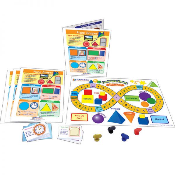 NewPath Learning Plane Shapes Learning Center, Grades 1-2