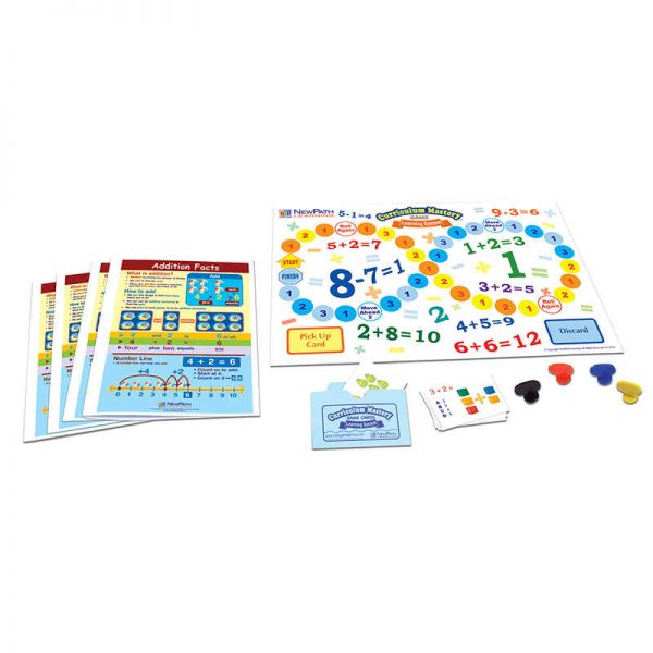NewPath Learning Math Learning Centers, Addition Facts, Grade 1-3