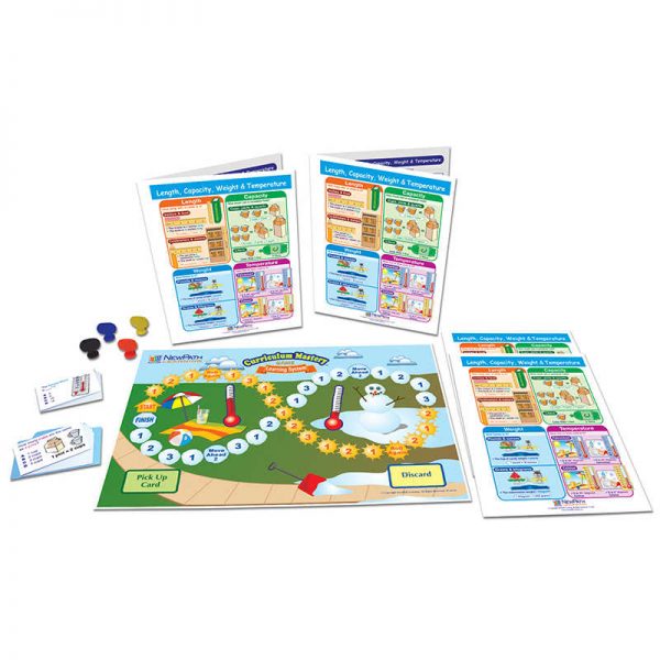 NewPath Learning Math Learning Centers, Length, Capacity, Weight & Temp
