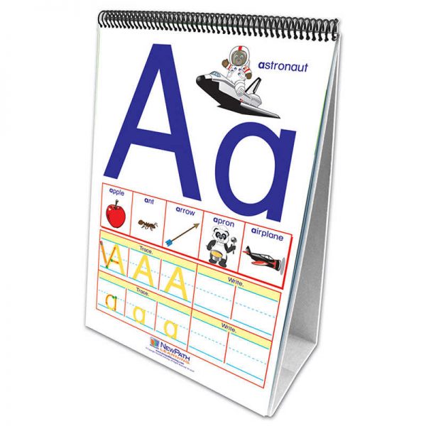 NewPath Learning The Alphabet Curriculum Mastery® Flip Chart Set - Early Childhood