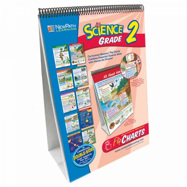 NewPath Learning Science Skills Curriculum Mastery® Flip Chart, Grade 2
