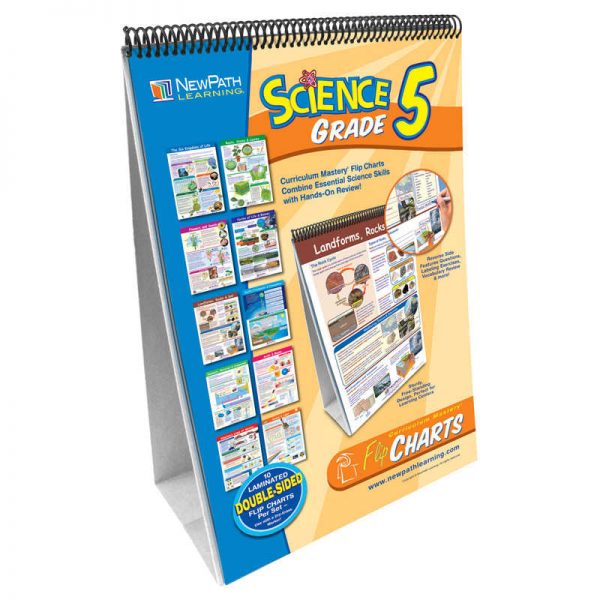 NewPath Learning Science Skills Curriculum Mastery® Flip Chart, Grade 5