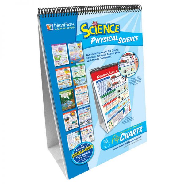 NewPath Learning Physical Science Curriculum Mastery® Flip Chart, Grades 6-8