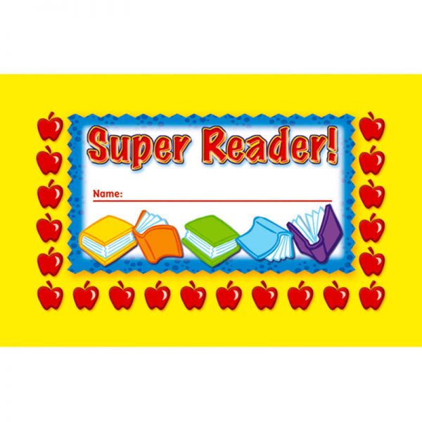 North Star Teacher Resources Super Reader! Punch Cards, Pack of 36