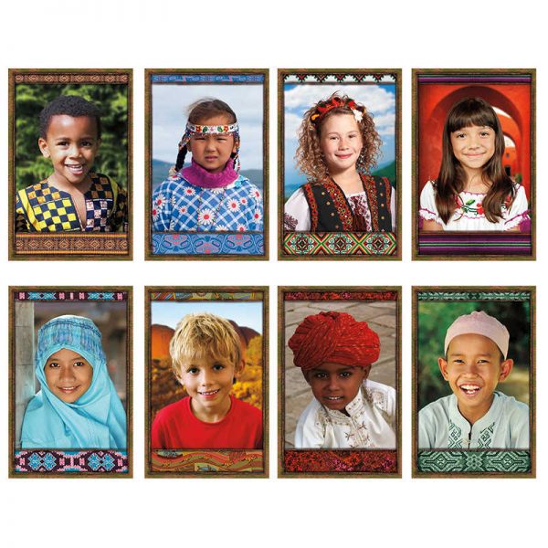 North Star Teacher Resources All Kinds of Kids: International Bulletin Board Set