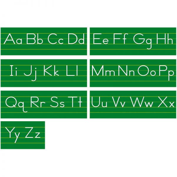 North Star Teacher Resources Alphabet Lines Traditional Manuscript Bulletin Board Set