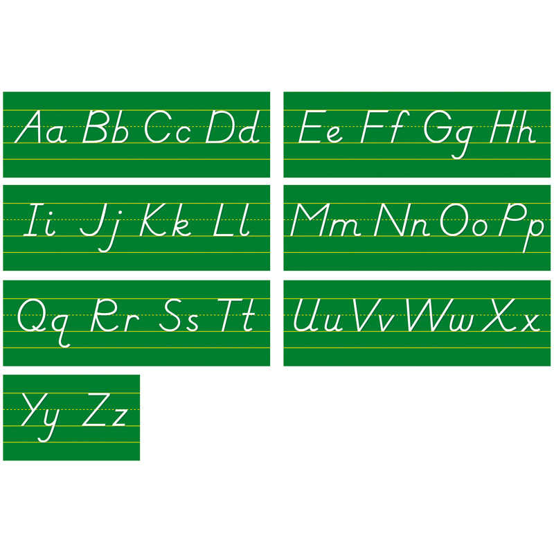 Teachersparadise.com | Jigsaw Alphabet Manuscript Modern 586