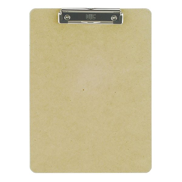 Officemate Recycled Clipboard, Letter Size, Wood, Low Profile Clip