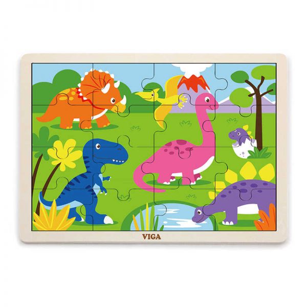 The Original Toy Company Dinosaur Classic Puzzle