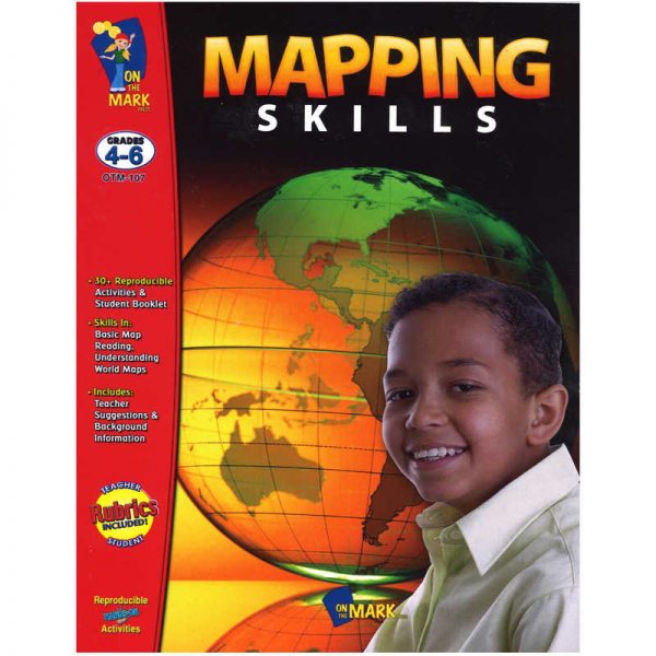 On the Mark Press Mapping Skills Resource Book, Grades 4-6