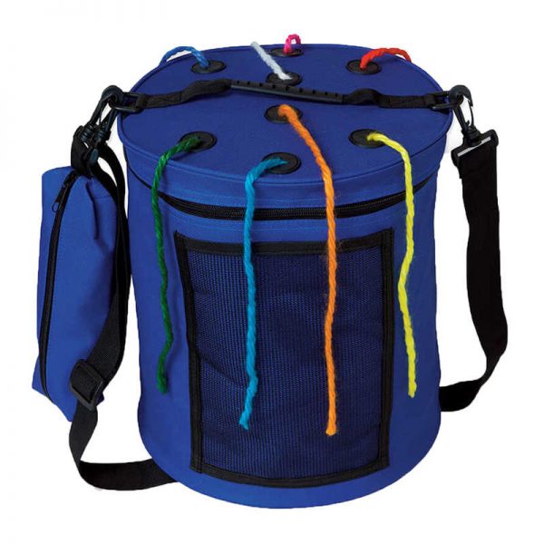 Creativity Street® Yarn Tote, Blue, 10-1/2"H x 12"W, 1 Tote