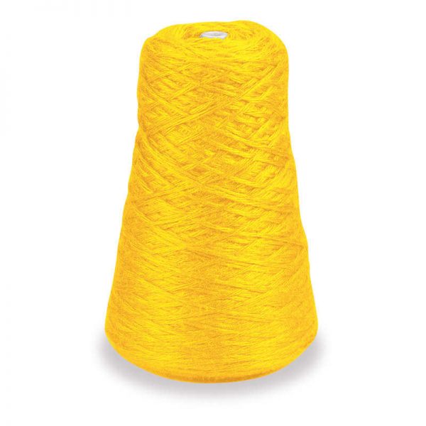 Trait-tex® 4-Ply Double Weight Rug Yarn Refill Cone, Yellow, 8 oz., 315 Yards