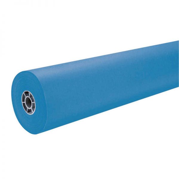 ArtKraft® Duo-Finish® Paper, Brite Blue, 36" x 500', 1 Roll
