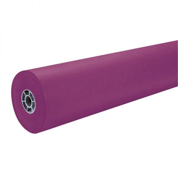 ArtKraft® Duo-Finish® Paper, Purple, 36" x 500', 1 Roll