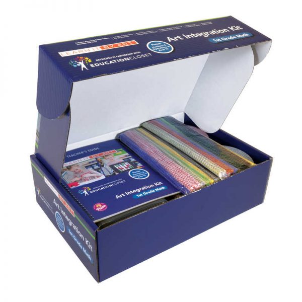 Learn It By Art™ 1st Grade Art Integration Math Kit, Numbers & Operations in Base 10, Assorted, 1 Kit
