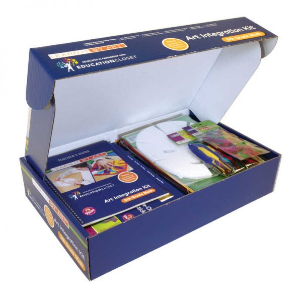 Learn It By Art™ 5th Grade Art Integration Math Kit, Numbers & Operations - Fractions, Assorted, 1 Kit
