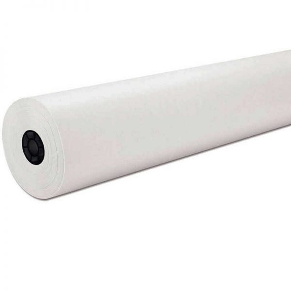 Tru-Ray® Art Roll, White, 36" x 500', 1 Roll