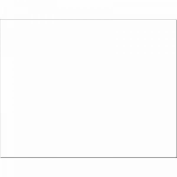 Pacon® 4-Ply Railroad Board, White, 22" x 28", 25 Sheets