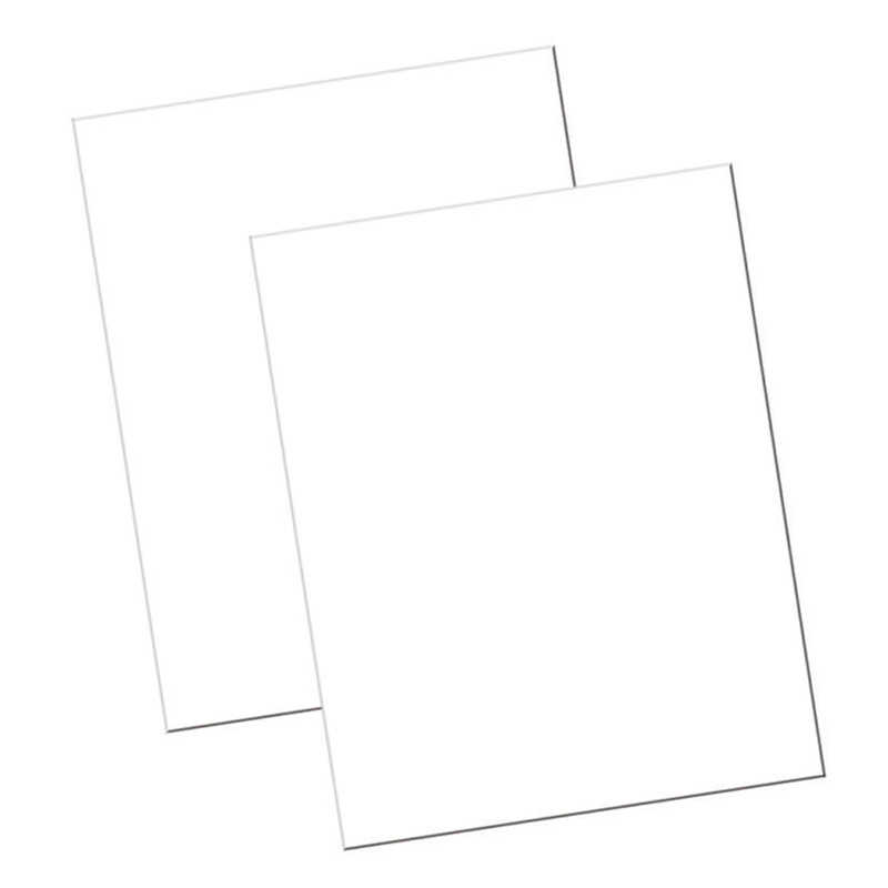 Pacon® UCreate Poster Board, 22 x 28, White, 10 Sheets Per Pack, Case Of  3 Packs