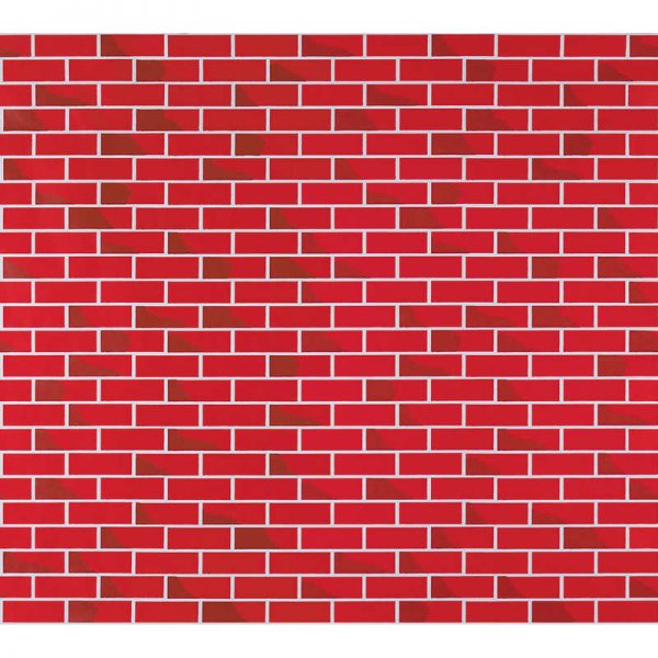 Corobuff® Corrugated Paper, Tu-Tone™ Brick, 48" x 12-1/2', 1 Roll
