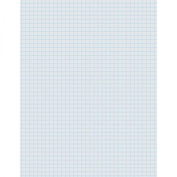 Pacon® Graphing Paper, White, 1/4" Quadrille Ruled, 8-1/2" x 11", 500 Sheets