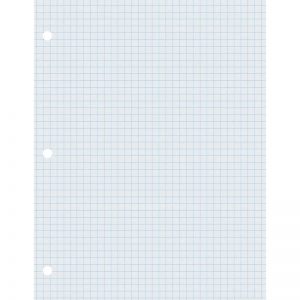 Pacon® Graphing Paper, White, 2-sided, 1/4" Quadrille Ruled 8-1/2" x 11", 500 Sheets