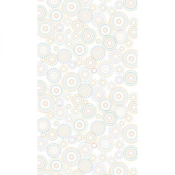 Ella Bella® Photography Backdrop Paper, Hopscotch Circles, 48" x 12', 4 Rolls