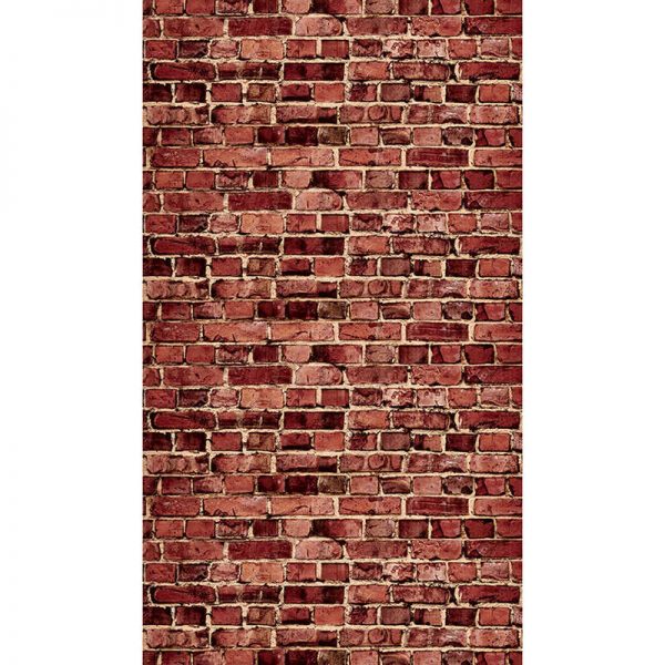 Ella Bella® Photography Backdrop Paper, Aged Red Brick, 48" x 12', 4 Rolls