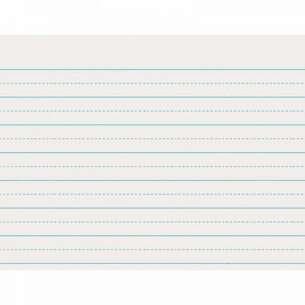 Pacon® Newsprint Handwriting Paper, Alternate Dotted, Grade 1, 1" x 1/2" Ruled Long, 11" x 8-1/2", 500 Sheets
