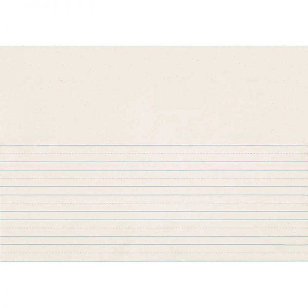 Pacon® Newsprint Handwriting Paper, Picture Story, 7/8" x 7/16" x 7/16" Ruled Long, 18" x 12", 500 Sheets