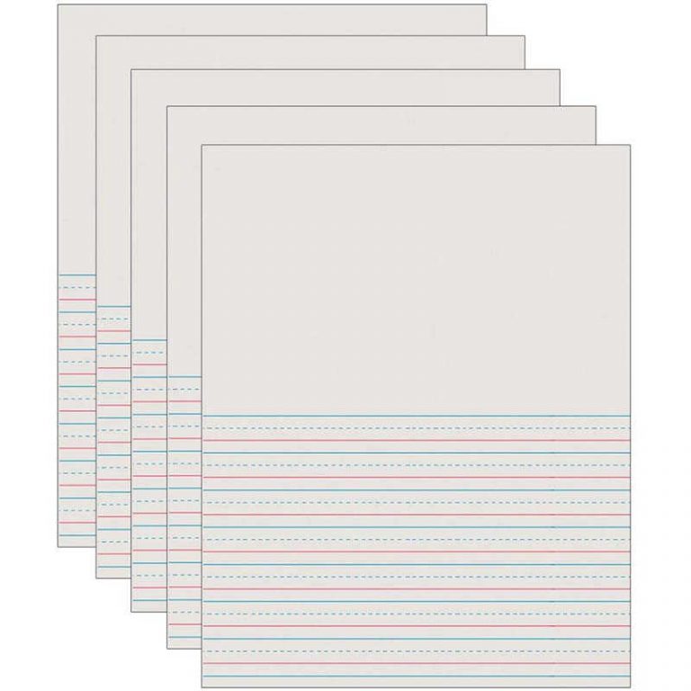 TeachersParadise - Pacon® Newsprint Handwriting Paper, Picture Story, Grade 2, 1/2" x 1/4" x 1/4 ...