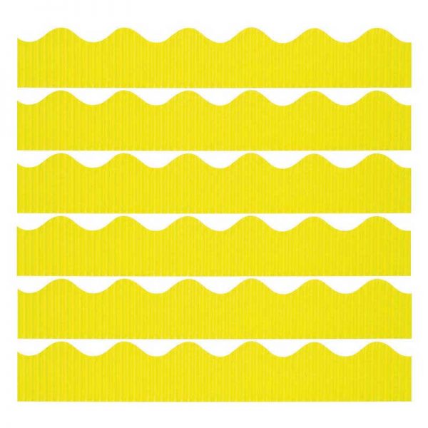 Bordette® Decorative Border, Canary, 2-1/4" x 50', 6 Rolls