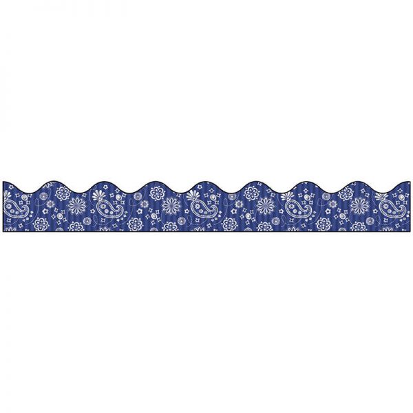 Bordette® Designs Decorative Border, Bandana, 2-1/4" x 25', 1 Roll