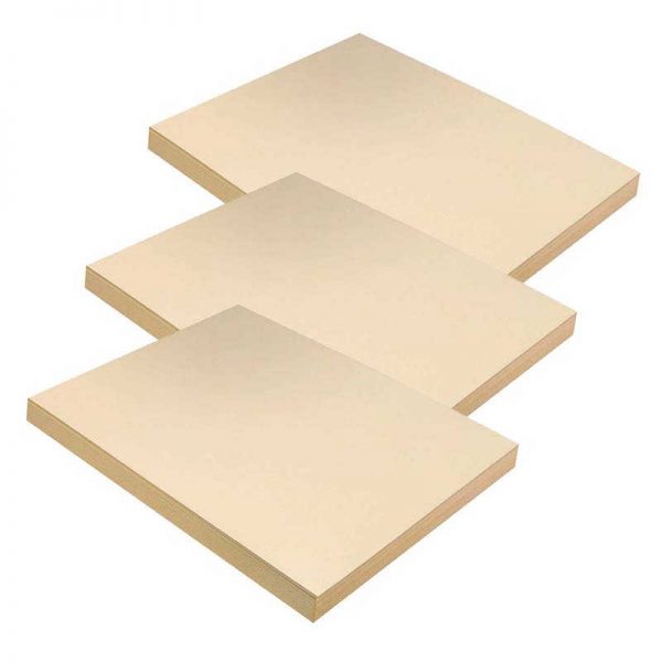 Pacon® Lightweight Tagboard, Manila, 9" x 12", 100 Sheets Per Pack, 3 Packs