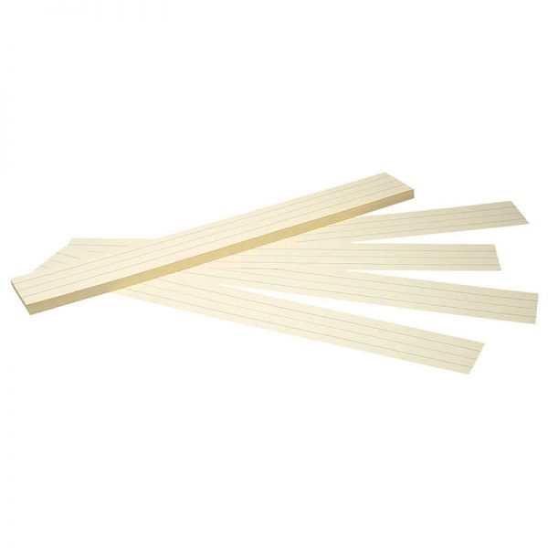 Pacon® Sentence Strips, Manila, 3" x 24", 100 Strips