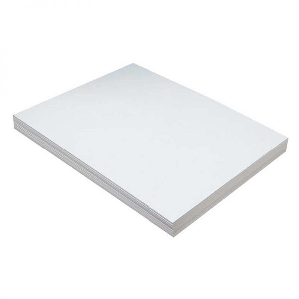 Pacon® Lightweight Tagboard, White, 9" x 12", 100 Sheets