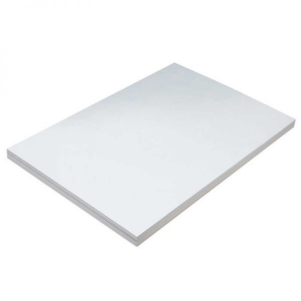 Pacon® Lightweight Tagboard, White, 12" x 18", 100 Sheets