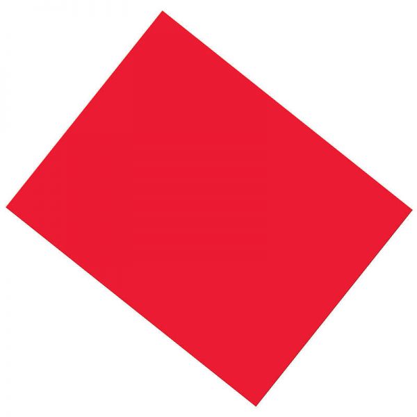 UCreate® Coated Poster Board, Red, 22" x 28", 25 Sheets